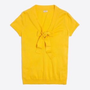 J. Crew Bow Front Cardigan